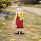 Glitzhome® 37.25" Metal Scarecrow Yard Stake/Standing/Hanging Sign